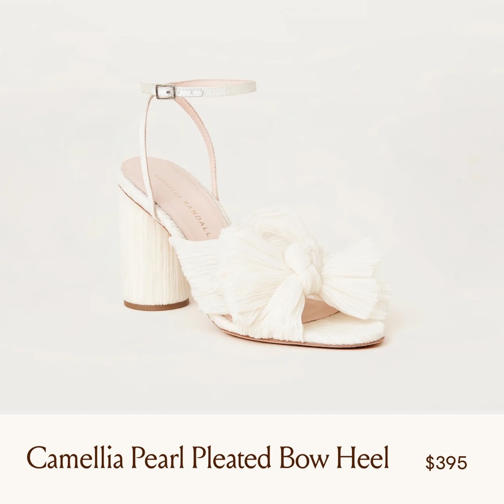 Brand new in original packaging Loeffler Randall Camellia 7.5!